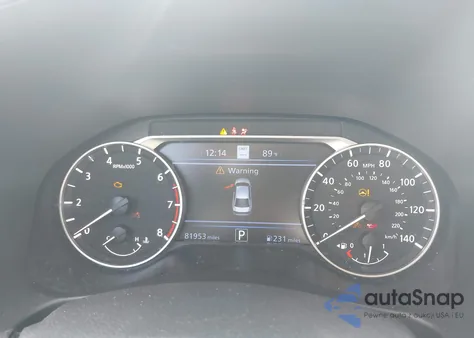 2021 Nissan Altima Sl Fwd from USA, damaged, VIN 1N4BL4EV2MN342186